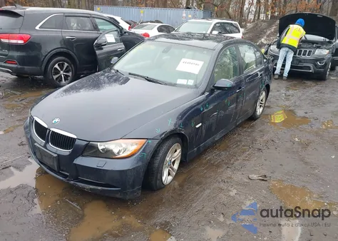 2008 BMW 328Xi z USA, uszkodzony, nr VIN WBAVC73588KP38333